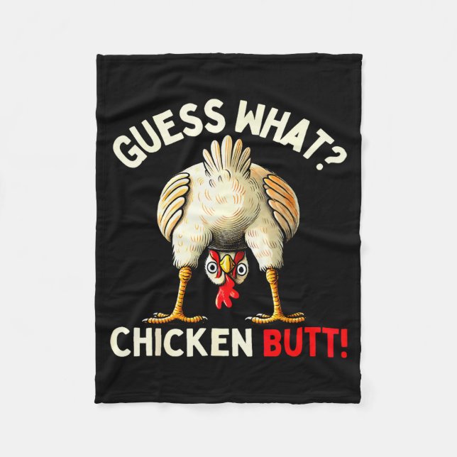 Couverture Polaire Funny Chicken Graphic Tee Men Women Kids Chicken B (Devant)
