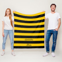 Funny Classic Bumble Bee Stripes Motif rayé