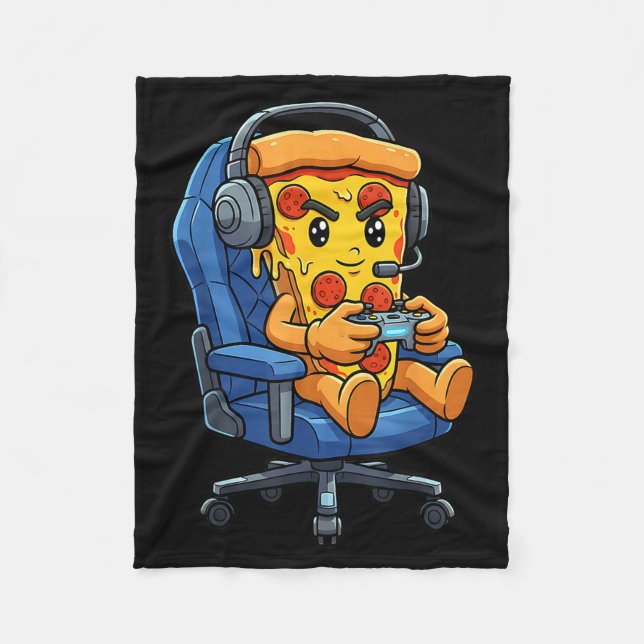 Couverture Polaire Funny Gamer Zza Gaming Video Game Enthusiast Boys  (Devant)