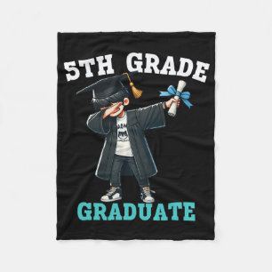 Couverture Polaire Funny Garçons de 5e année Graduation Grad Dabbing 