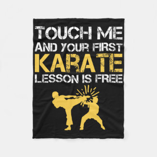 Couverture Polaire Funny Kyokushin Karate