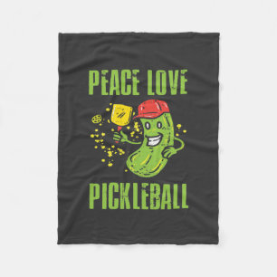 Couverture Polaire Funny Pickleball