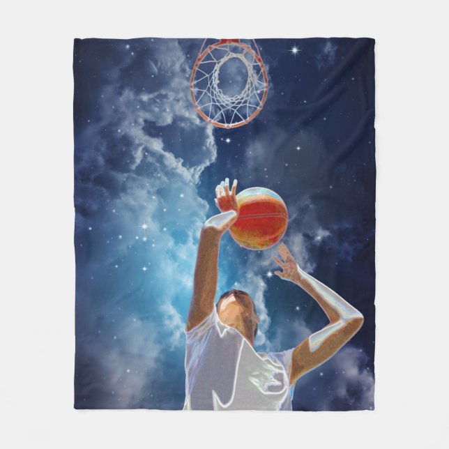 Couverture Polaire Futur Basketball All-Star (Devant)