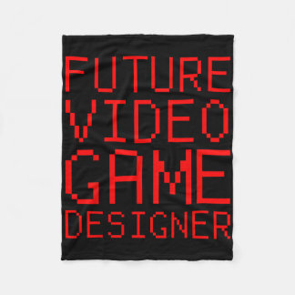 Couverture Polaire Futur concepteur de jeux vidéo enfants