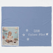 Futur Pilote Enfant Personnalisé avec Photo & Nom