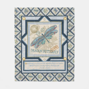 Couverture Polaire G Bureau de création libellule