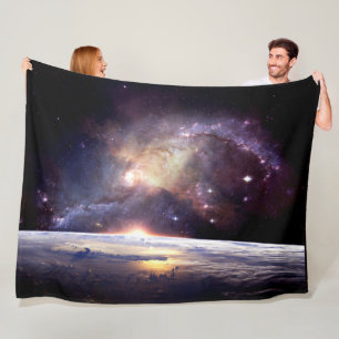 COUVERTURE POLAIRE GALAXIE