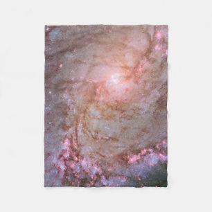 Couverture Polaire Galaxie Spirale M83, Ablaze Avec Formation Star.