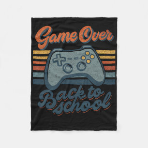 Couverture Polaire Gamer Ck À L'école Enfants Enseignants Game Over C