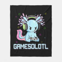 Gamesolotl Cute Axolotl Vidéo Gamer Kawaii Anime B
