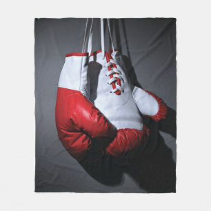 Couverture Polaire gants de boxe 