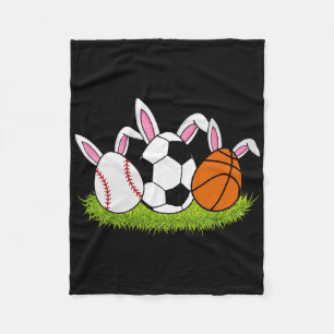 Couverture Polaire Garçons de Pâques Baseball Basket-ball Football Sp