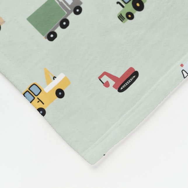 Couverture Polaire Garçons transport jolie voiture Motif enfants (Coin)