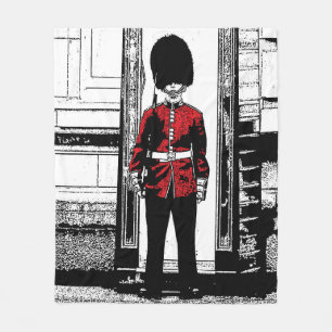 Couverture Polaire Garde de Buckingham Palace d'illustration de photo