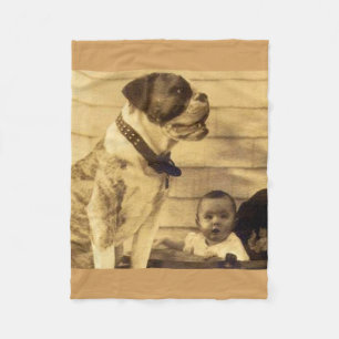 Couverture Polaire Gardes pitbull des années 1920