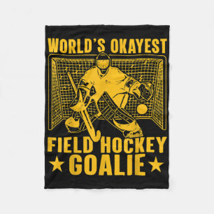 Couverture Polaire Gardien de but de hockey sur gazon le plus moyen d