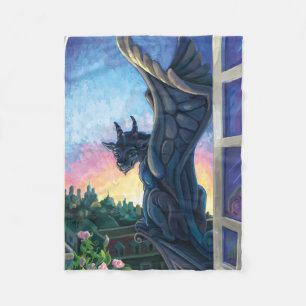 Couverture Polaire Gardien de gargouille