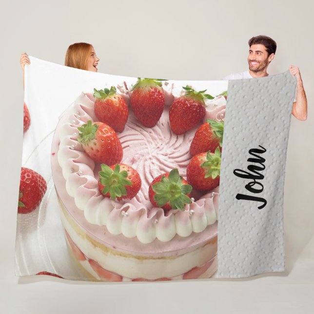 Couverture Polaire Gâteau (En situation)