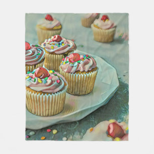 Couverture Polaire Gâteau à la crème glacée