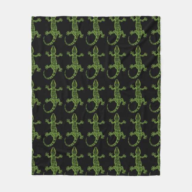 Couverture Polaire Gecko (Devant)
