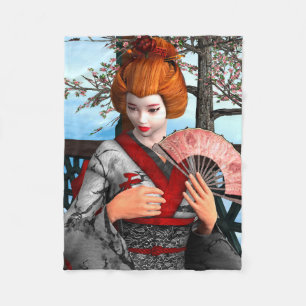 Couverture Polaire Geisha