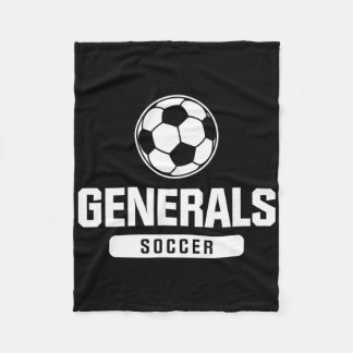 Couverture Polaire Généraux de football pour les écoles élémentaires,