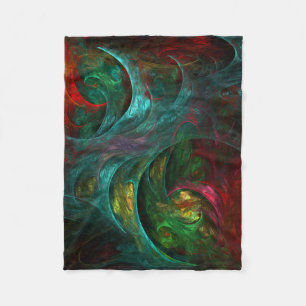 Couverture Polaire Genesis Nova Art Abstrait