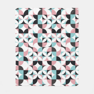 Couverture Polaire Géométrie minimaliste, illustration de style scand