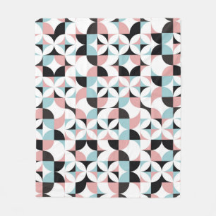 Couverture Polaire Géométrie minimaliste, illustration de style scand
