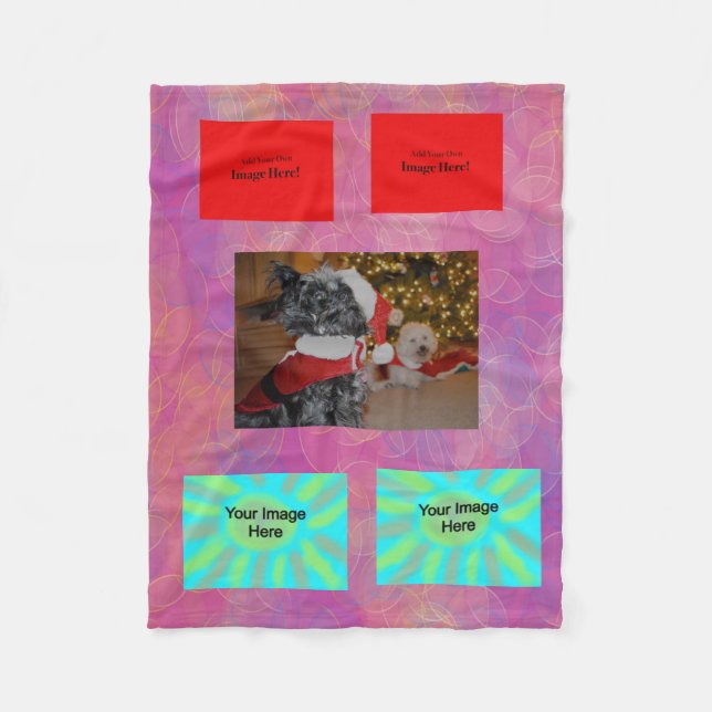 Couverture Polaire Géométrique abstrait (Devant)