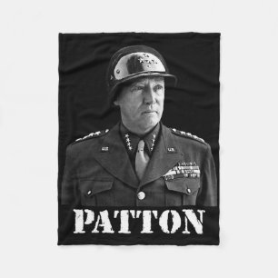 Couverture Polaire George Patton World War Ii Victoire Memorial Indep
