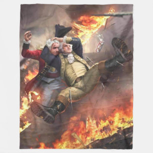 COUVERTURE POLAIRE GEORGE WASHINGTON DÉFAIT LES BRITANNIQUES