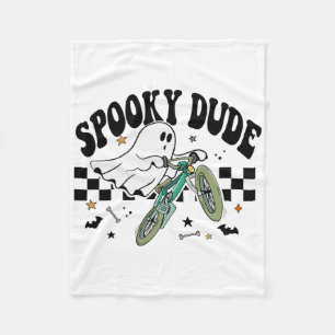 Couverture Polaire Ghost Cyclisme Vélo Retro Halloween Party C