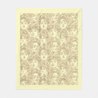 Gibson filles Victorian femme motif crème or