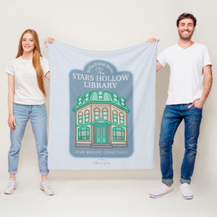 Couverture Polaire Gilmore Girls   Bibliothèque Stars Hollow