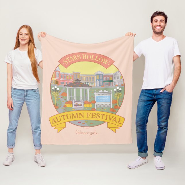 Couverture Polaire Gilmore Girls | Stars Hollow Festival d'automne (En situation)