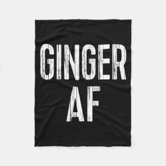 Couverture Polaire Ginger Af Shirt Irish Men Women St Patricks Day 