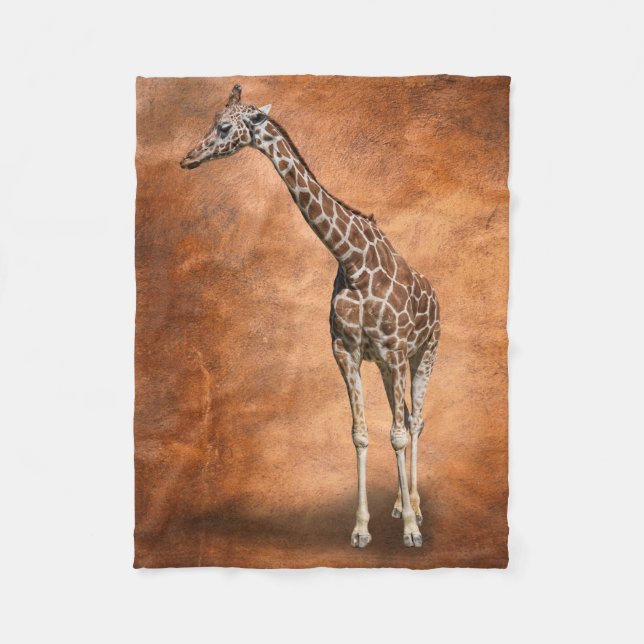 COUVERTURE POLAIRE GIRAFE (Devant)