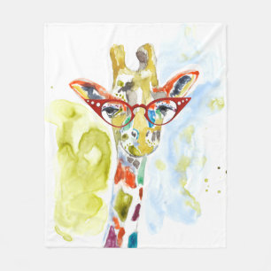 Couverture Polaire Girafe de Je-sais-tout-Pantalon