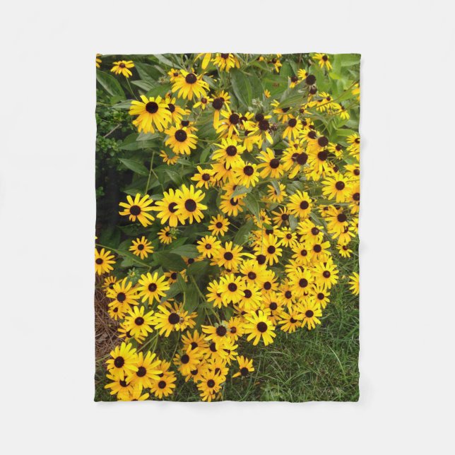 Couverture Polaire Gisement de tournesol (Devant)
