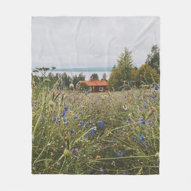 Couverture Polaire Gîte Scandi au bord du lac (Devant)