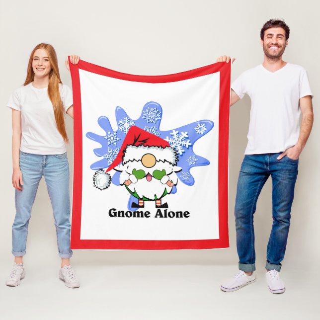Couverture Polaire Gnome Alone Funny Christmas Movie Parody Red Green (En situation)