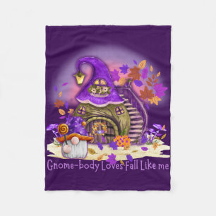 Couverture Polaire Gnome-body aime tomber comme l'homme