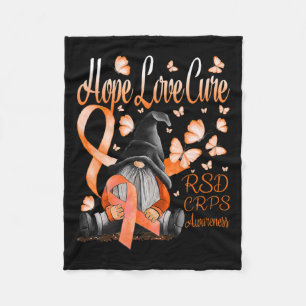 Couverture Polaire Gnomes Rsd Crps Sensibilisation Espoir Amour Cure