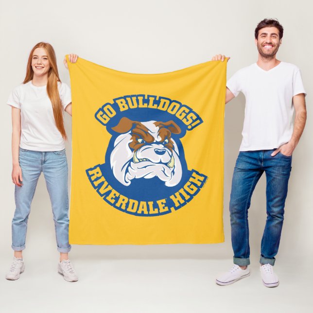 Couverture Polaire Go Bulldogs - Riverdale High (En situation)