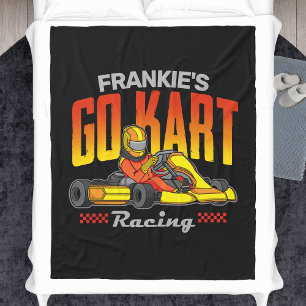 Couverture Polaire Go Kart Racing Personnalisé Motorsport Karting