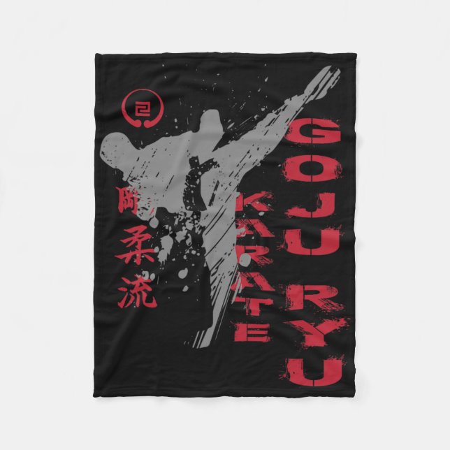 Couverture Polaire Goju Ryu Karate 2 (Devant)