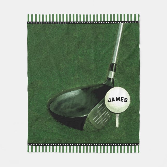 Couverture Polaire Golf (Devant)