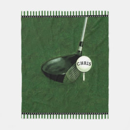 Couverture Polaire Golf personnalisé