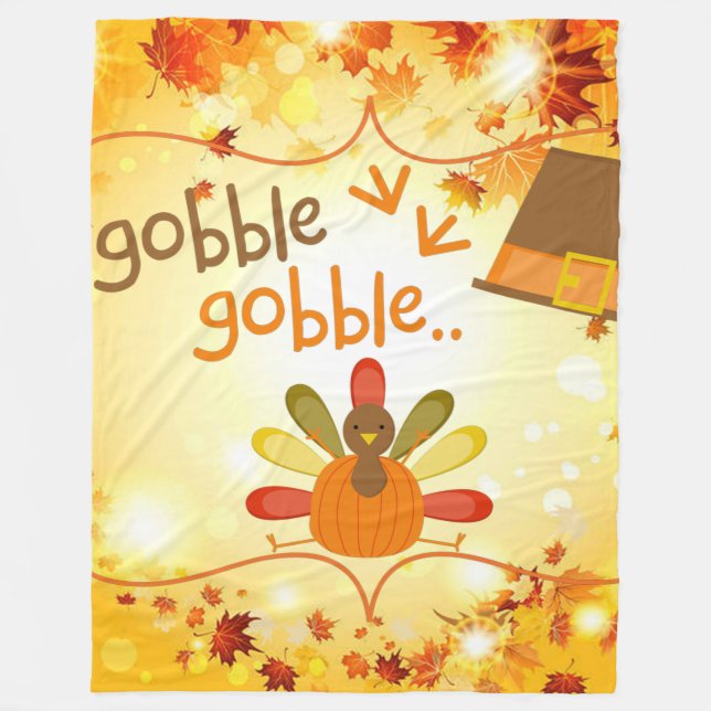 Couverture Polaire Gooble Gooble Turquie (Devant)